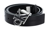 Calvin Klein CKJ Giftpack Classic + Monogram Belt W110 Black