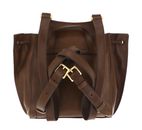 THE BRIDGE Camilla Backpack Verde Oliva New / Oro THE BRIDGE Camilla Backpack Verde Oliva New / Oro