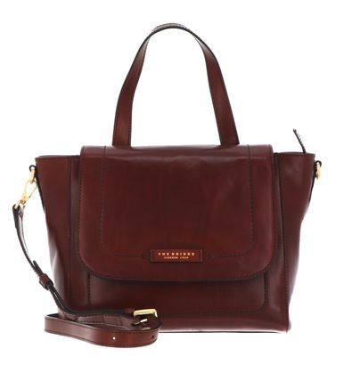 THE BRIDGE Giovanna Top Handle Bag Marrone