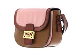 THE BRIDGE Lavina Crossbody Bag Rosa / Marrone / Olivia / Oro