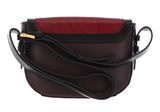 THE BRIDGE Lavina Crossbody Bag Chianti / Nero / Melanzana / Oro