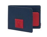 Herschel Roy Rubber RFID Wallet Navy / Red Herschel Roy Rubber RFID Wallet Navy / Red
