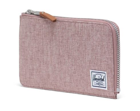 Herschel Jack Large RFID Wallet Ash Rose Crosshatch