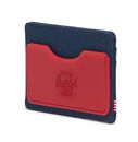 Herschel Charlie Rubber RFID Wallet Navy / Red Herschel Charlie Rubber RFID Wallet Navy / Red