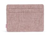Herschel Charlie RFID Wallet Ash Rose Crosshatch