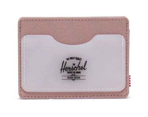 Herschel Charlie Rubber RFID Wallet Ash Rose / Clear