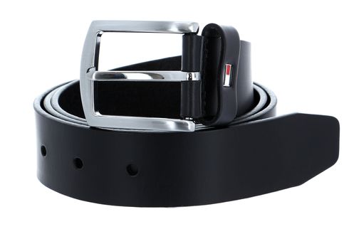 TOMMY HILFIGER New Denton Belt 3.5 W90 Black
