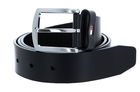 TOMMY HILFIGER New Denton Belt 3.5 W95 Black