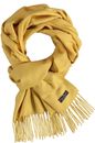 FRAAS Cashmink® Scarf with Fringe Banana FRAAS Cashmink® Scarf with Fringe Banana