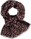 FRAAS Scarf with Animal-Print Tearose FRAAS Scarf with Animal-Print Tearose