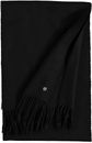 FRAAS Wool Scarf with Fringes Black
