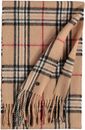 FRAAS Cashmink® Scarf with FRAAS Plaid Camel