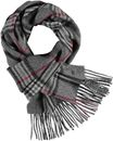 FRAAS Cashmink® Scarf with FRAAS Plaid Grey