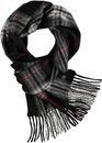 FRAAS Cashmink® Scarf with FRAAS Plaid Black