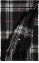 FRAAS Cashmink® Scarf with FRAAS Plaid Black