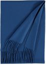 FRAAS Cashmink® Scarf with Fringes Royal Blue