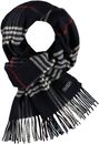 FRAAS Cashmink® Scarf with FRAAS Plaid Blueprint FRAAS Cashmink® Scarf with FRAAS Plaid Blueprint