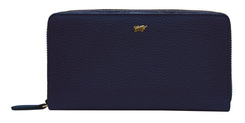 Braun Büffel Asti Zip Wallet L Navy