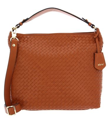 abro Leather Piuma Weaving Hobo Bag Elvi S Cuoio