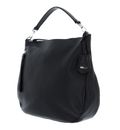 abro Leather Adria Hobo Bag Juna L Black / Nickel abro Leather Adria Hobo Bag Juna L Black / Nickel