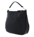 abro Leather Adria Hobo Bag Juna L Black / Nickel abro Leather Adria Hobo Bag Juna L Black / Nickel