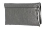 abro Leather Mimosa Clutch Bag M Guncolor abro Leather Mimosa Clutch Bag M Guncolor