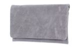 abro Leather Athene Clutch Bag S Grey