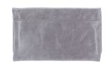 abro Leather Athene Clutch Bag S Grey