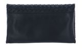 abro Leather Piuma Weaving Clutch Bag S Navy abro Leather Piuma Weaving Clutch Bag S Navy