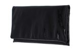 abro Leather Athene Clutch Bag M Black / Nickel abro Leather Athene Clutch Bag M Black / Nickel