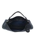 abro Leather Piuma Weaving Hobo Bag Elvi L Navy abro Leather Piuma Weaving Hobo Bag Elvi L Navy