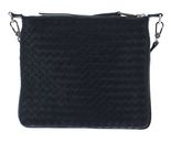 abro Leather Piuma Weaving Crossbody Bag Onefold Navy abro Leather Piuma Weaving Crossbody Bag Onefold Navy
