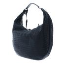 abro Leather Piuma Weaving Hobo Bag Nana Navy