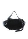 abro Leather Adria Hobo Bag Ay Black / Nickel
