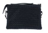 abro Leather Piuma Weaving Crossbody Bag Threefold Navy abro Leather Piuma Weaving Crossbody Bag Threefold Navy