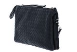 abro Leather Piuma Weaving Crossbody Bag Threefold Navy abro Leather Piuma Weaving Crossbody Bag Threefold Navy
