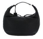 abro Leather Piuma Weaving Hobo Bag Nana Black / Gold