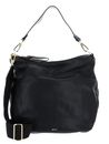 abro Leather Dalia Hobo Bag Erna S Black / Gold abro Leather Dalia Hobo Bag Erna S Black / Gold