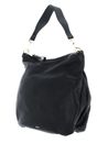 abro Leather Dalia Hobo Bag Erna S Black / Gold abro Leather Dalia Hobo Bag Erna S Black / Gold