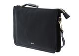 abro Leather Adria Crossbody Bag Flat Black / Gold abro Leather Adria Crossbody Bag Flat Black / Gold