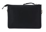 abro Leather Adria Crossbody Bag Flat Black / Gold abro Leather Adria Crossbody Bag Flat Black / Gold