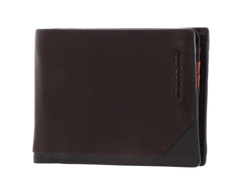 PIQUADRO Tallin RFID Men's Wallet With Flip Up Marrone