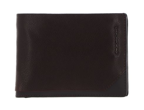 PIQUADRO Tallin RFID Men's Wallet With Coin Pocket Marrone