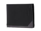 PIQUADRO Tallin RFID Men's Wallet With Coin Pocket Nero