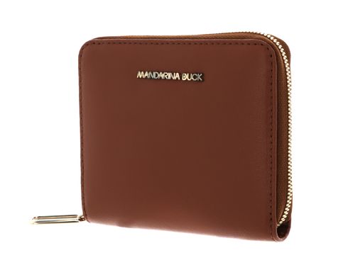 MANDARINA DUCK Luna Zip Wallet Caramel Cafe