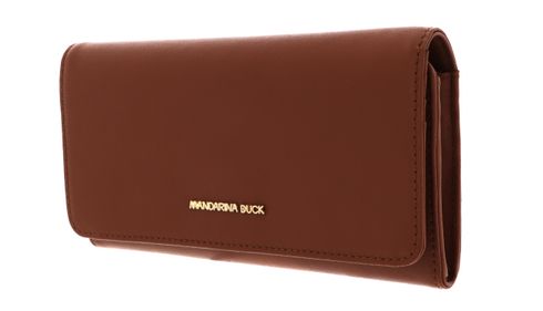 MANDARINA DUCK Luna Flap Wallet Caramel Cafe