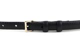 abro Leather Adria Women's Belt W85 Black / Gold abro Leather Adria Women's Belt W85 Black / Gold