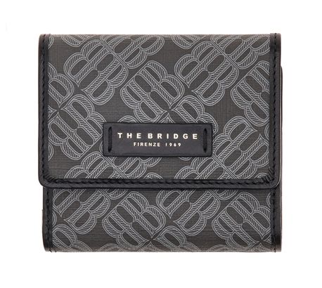 THE BRIDGE Anna Ladie's Wallet Nero / Oro