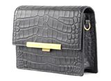 LANCASTER Exotic Lee Crossbody Bag Noir