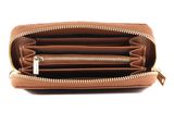 LANCASTER Delphino Zip Around Wallet Camel